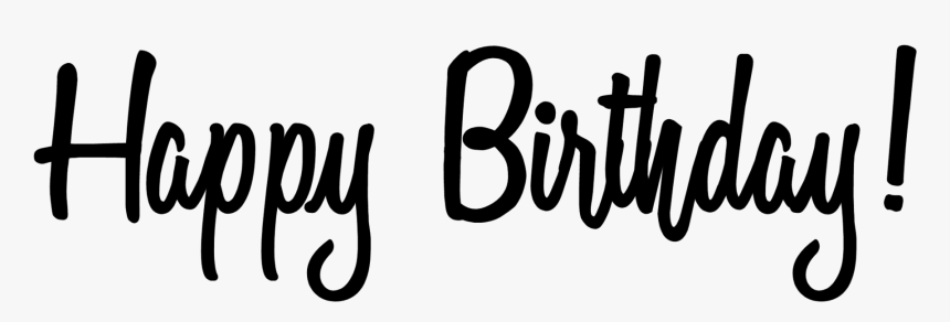 Happy Birthday Word Art Png, Transparent Png, Free Download