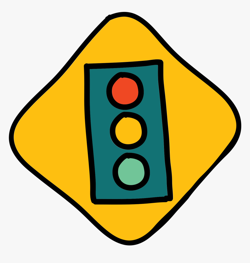 Traffic Lights Sign Icon - Does The Red Yellow And Green Sign Mean, HD Png Download, Free Download