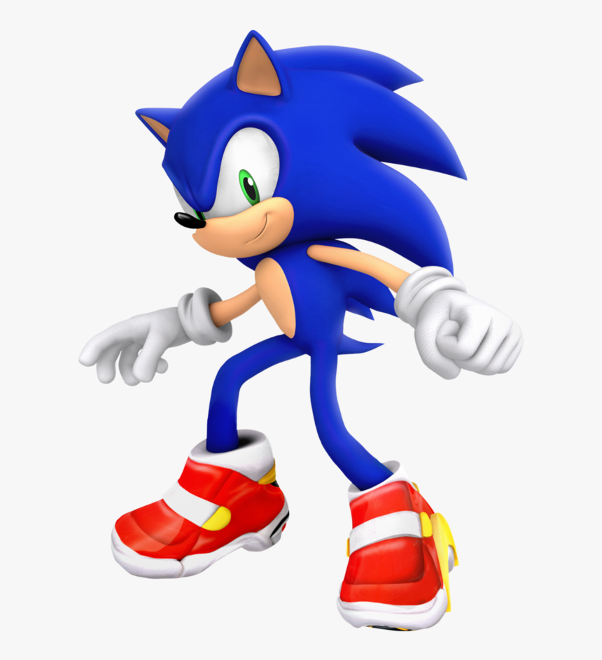 Transparent Sonic Shoes Png - Sonic The Hedgehog Render, Png Download, Free Download