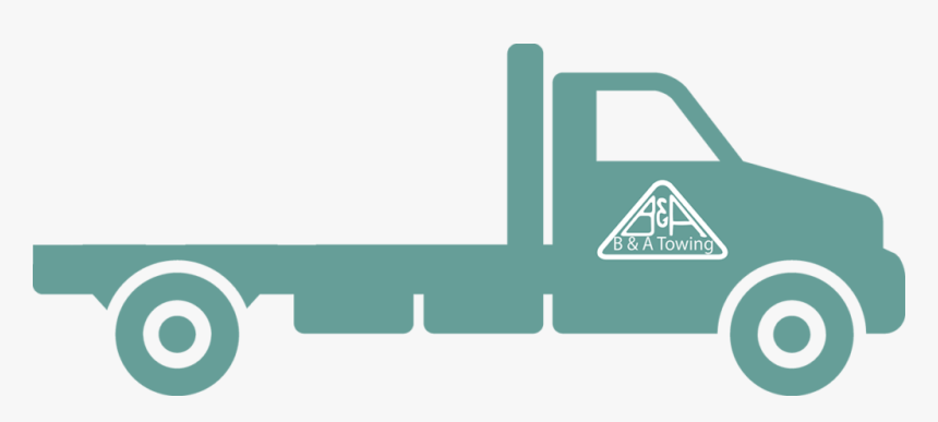 Towing Company B & A Towing Flatbed Tow Truck Icon - Road Side Assistance Icon, HD Png Download, Free Download