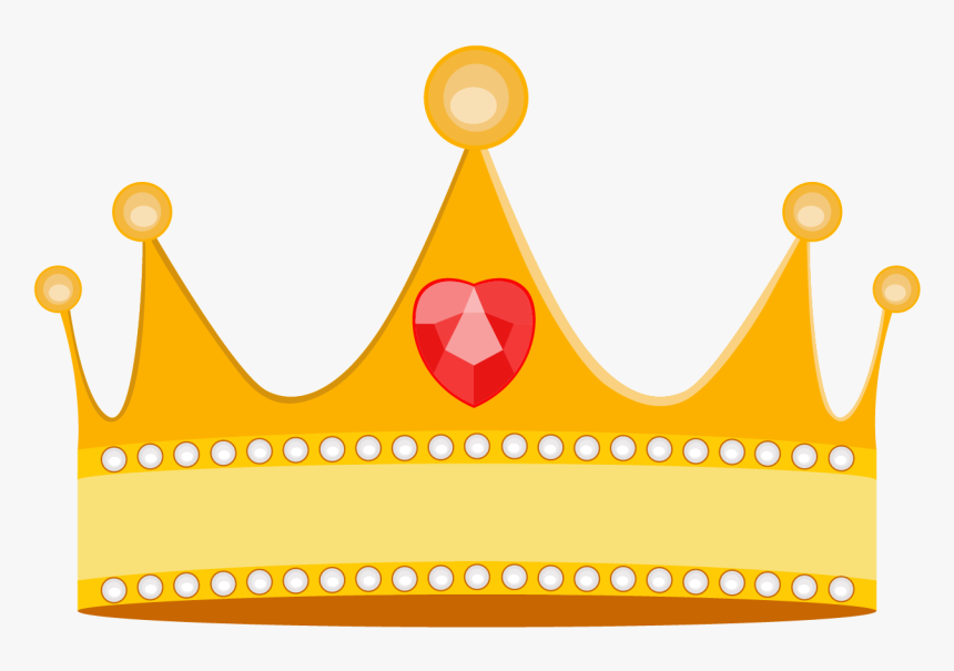 Cartoon Princess Crown Vector Material Png Download - Cartoon Princess Crown Png, Transparent Png, Free Download