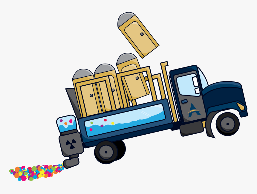 Porta Potty Truck For Game App Development, HD Png Download, Free Download