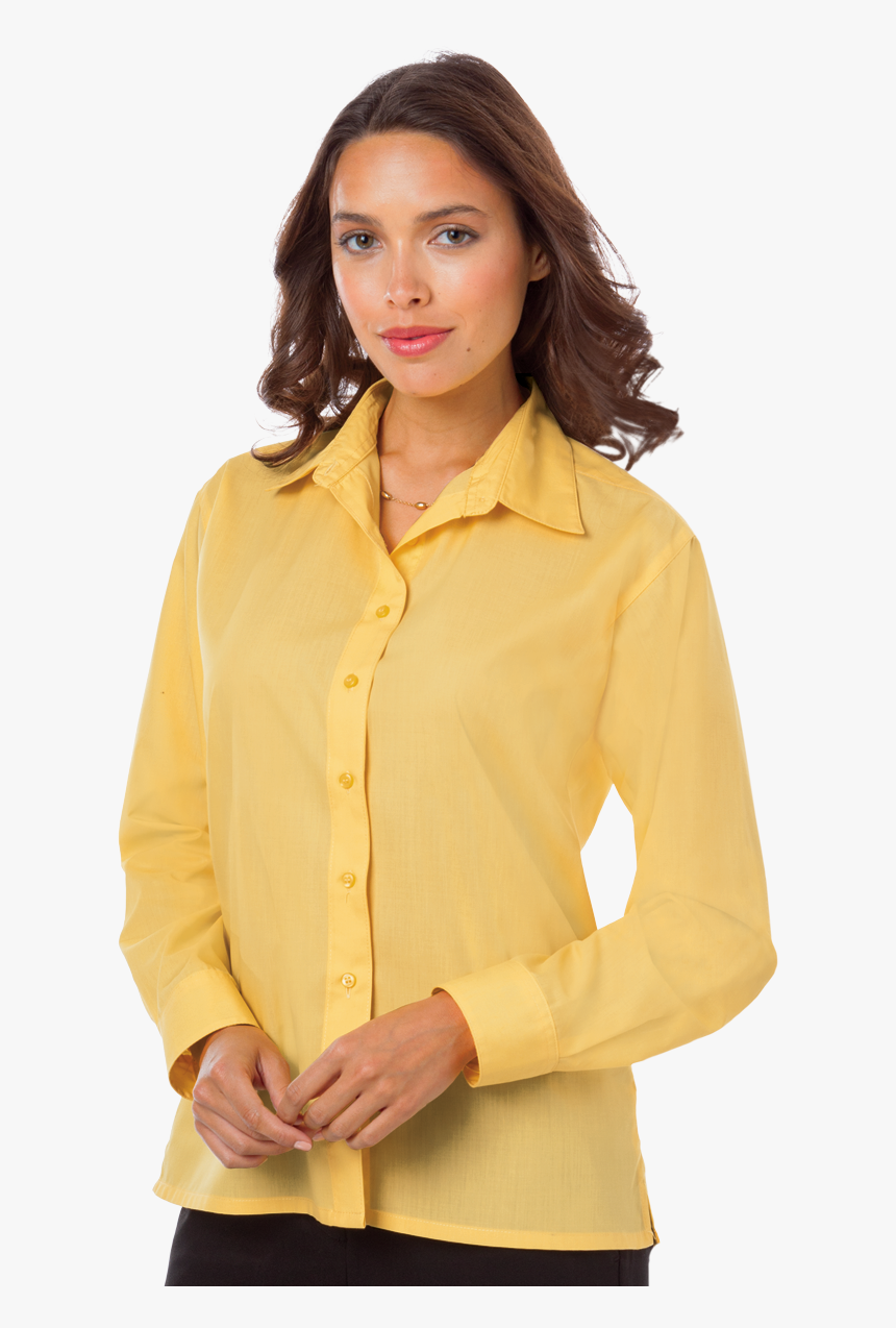 Ladies L/s Light Weight Poplin Shirt - Photo Shoot, HD Png Download, Free Download