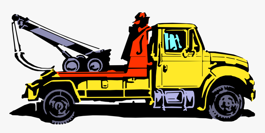 Tow Truck Vector Png, Transparent Png, Free Download