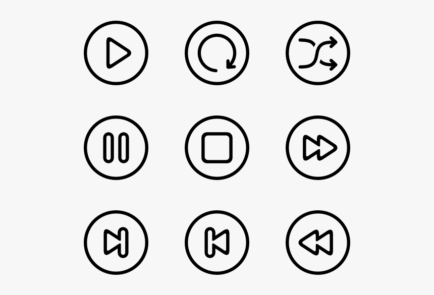 Music Icon Play Png, Transparent Png, Free Download
