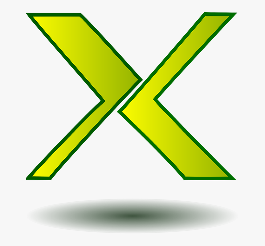 Comillas Angulares, Letra X, Carta - Cool X Png, Transparent Png, Free Download