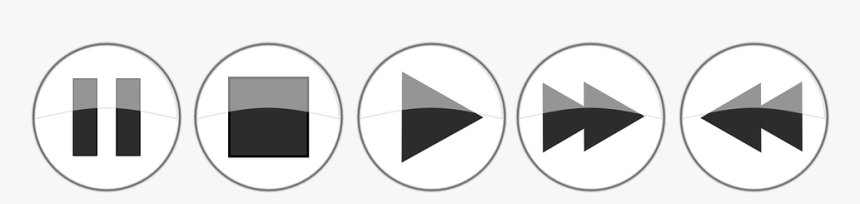 Buttons, Player, Media, Multimedia, Audio, Video, Sign - Png Play Pause Button, Transparent Png, Free Download