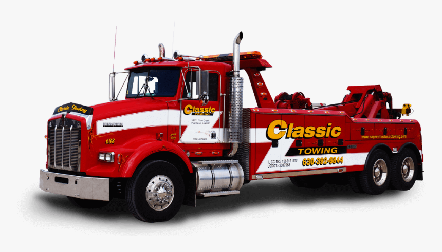 Truck Tow Truck Clipart - Classic Towing Truck, HD Png Download, Free Download