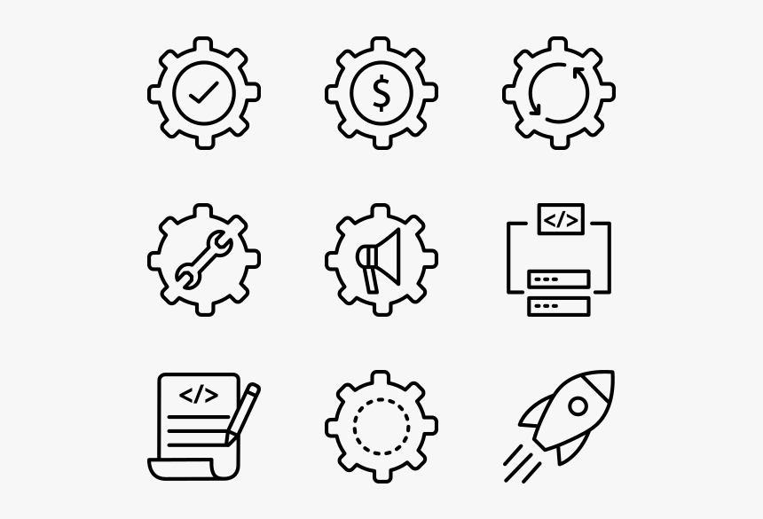 Automation Testing - Food Icons Png, Transparent Png, Free Download
