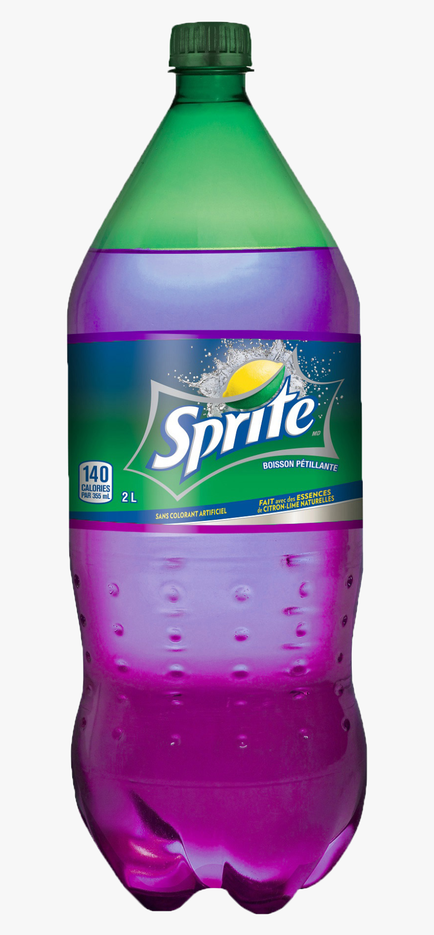 Lean In Sprite Bottle, HD Png Download, Free Download