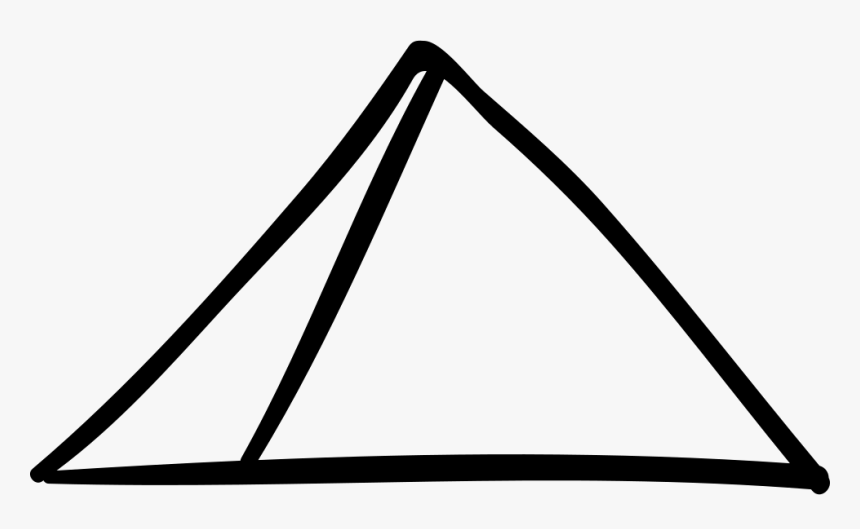 Transparent 3d Pyramid Png - Pyramid Outline, Png Download, Free Download