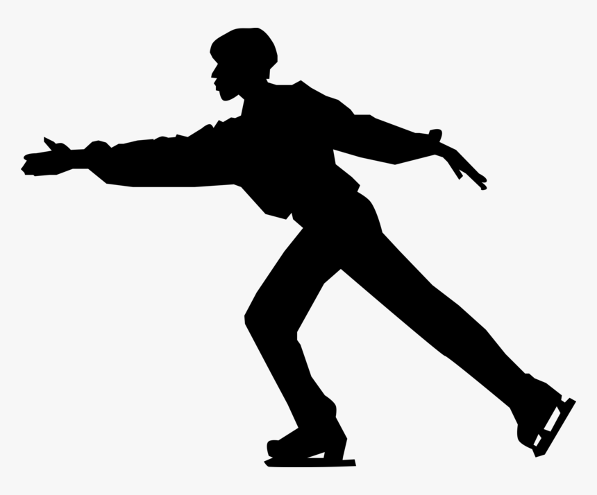 Ice Skater Clip Art, HD Png Download, Free Download