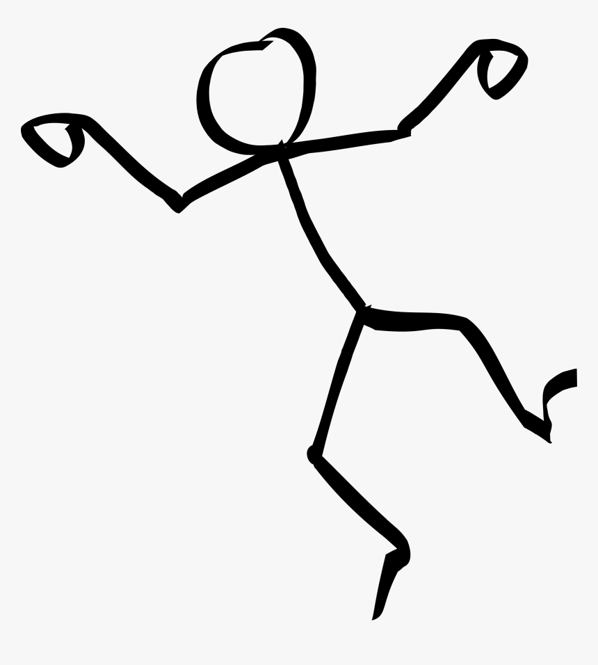 Dancing Stick Figure Transparent Png - Dancing Stick Figure Clipart, Png Download, Free Download