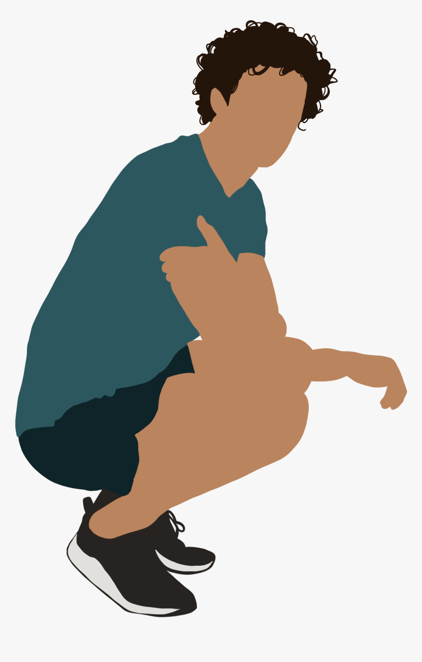 Illustration Sitting People Png, Transparent Png, Free Download