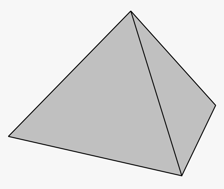 Triangle Rectangle Pyramid - Triangle, HD Png Download, Free Download