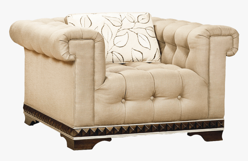 Armchair Vintage Sideview - Couch, HD Png Download, Free Download