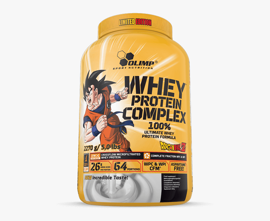 Whey Protein Complex 100% - Olimp Whey Protein Complex Dragon Ball, HD Png Download, Free Download