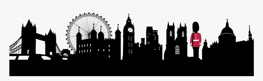 Transparent London Skyline Clipart - Peter Pan London Skyline Silhouette, HD Png Download, Free Download