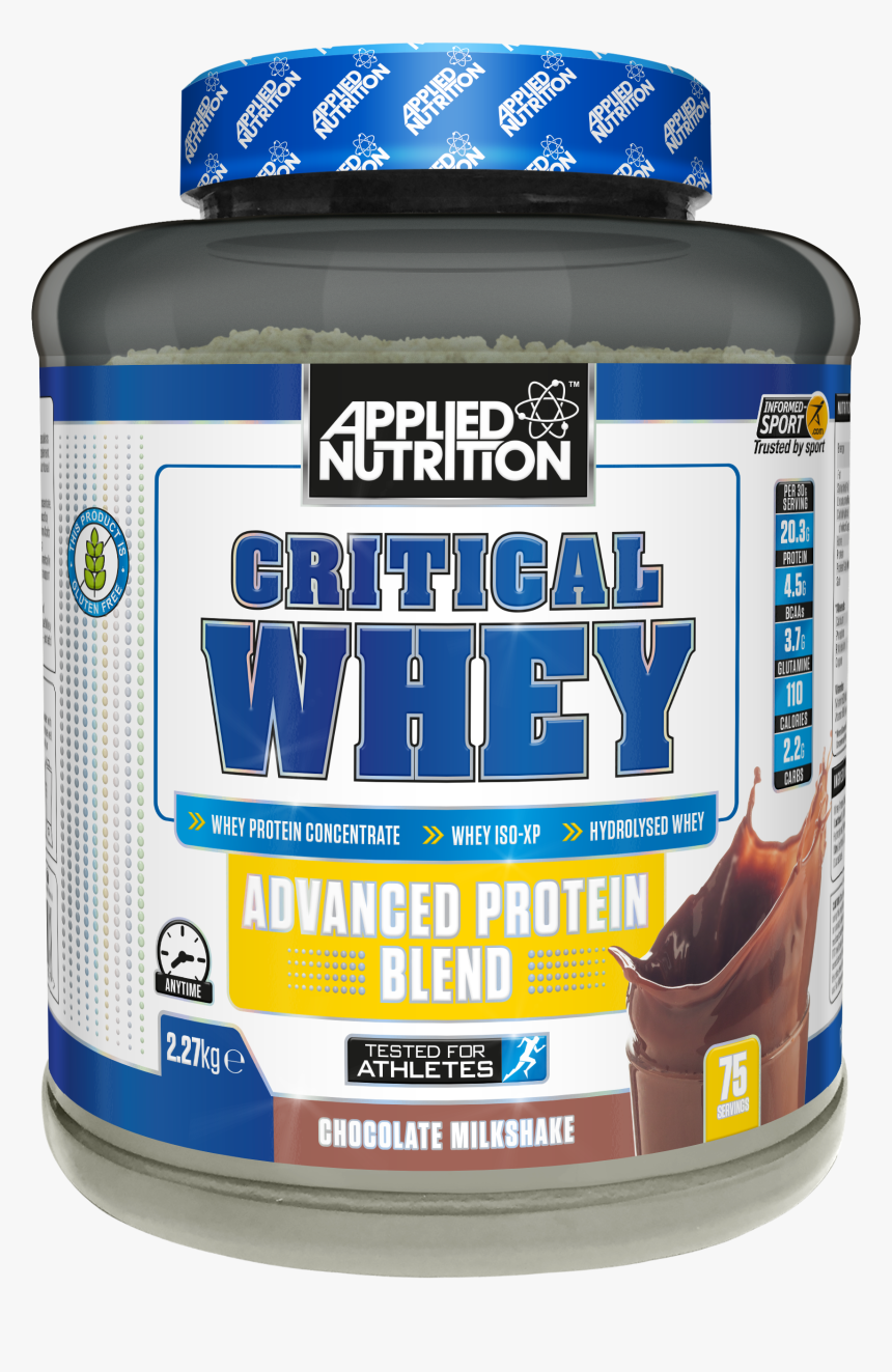 Critical Whey - Applied Nutrition Critical Whey 2.27 Kg, HD Png Download, Free Download