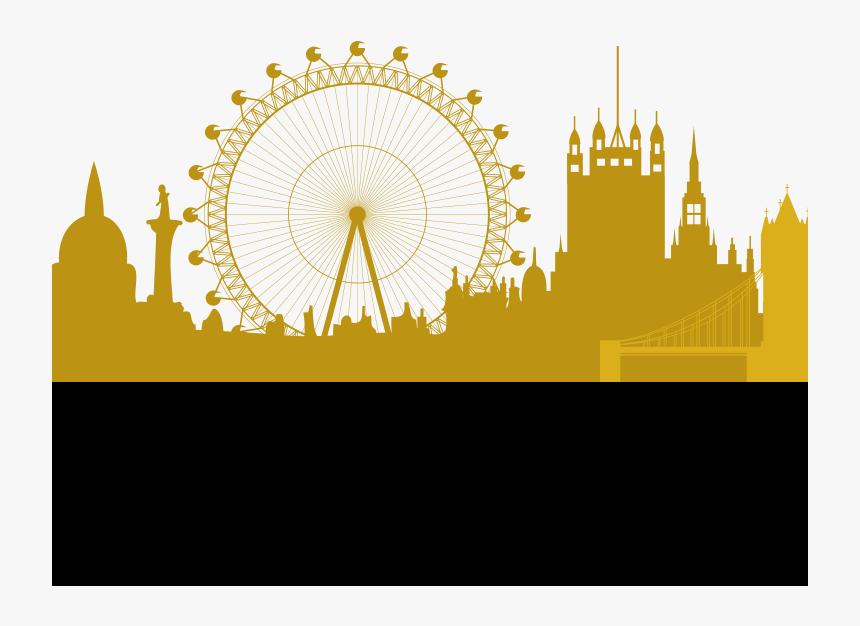 Main Site Footer - Vector London Skyline Png, Transparent Png, Free Download