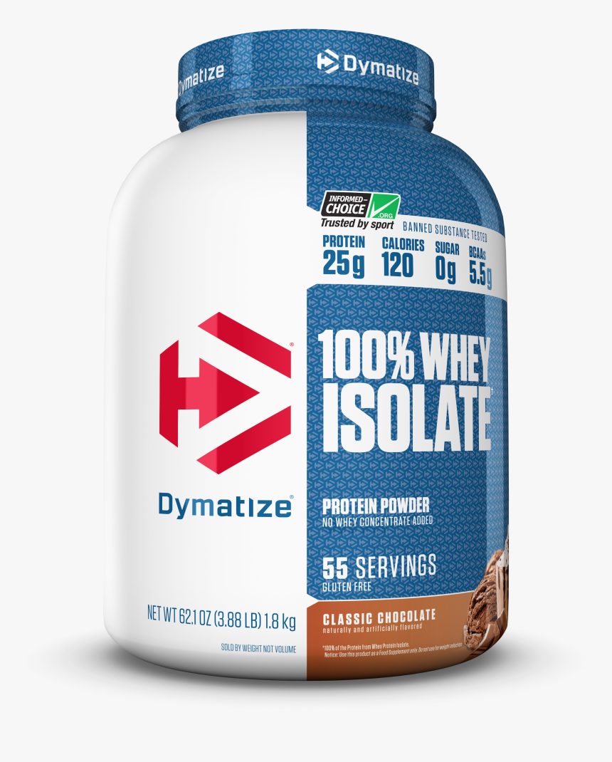 Dymatize 100 Whey Isolate Classic Chocolate, HD Png Download, Free Download