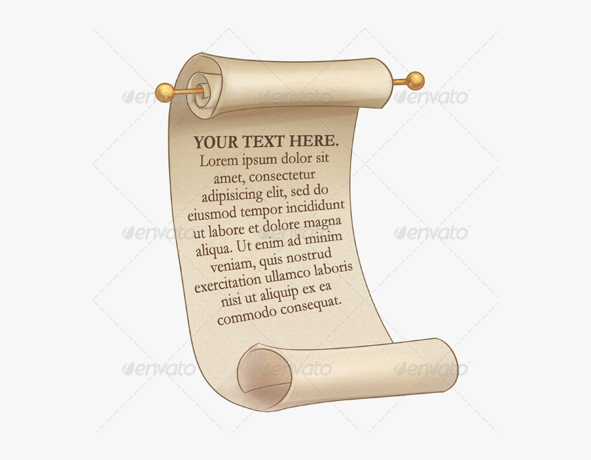 Clip Art With Editable Text By - Old Letter Cartoon Png, Transparent Png, Free Download