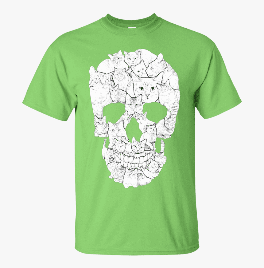 Skull Cat T-shirt"
 Class= - T Shirt For Singer, HD Png Download, Free Download