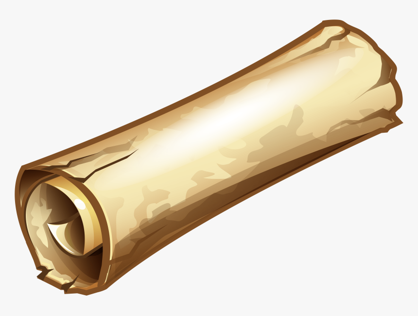 Old Scroll Png Clipart Image - Old Scroll On Transparent Background, Png Download, Free Download