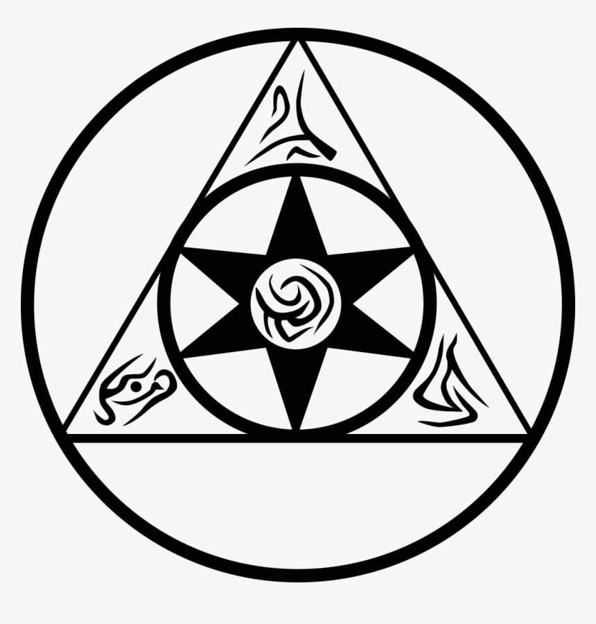 Amizi´s Neck Tattoo - Pagan Triple Moon Symbol, HD Png Download, Free Download