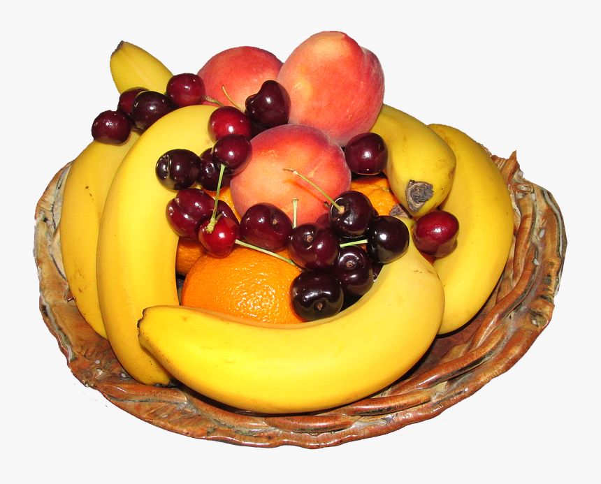 Fruit, Bowl, Cut, Out - Fruit Bowl Transparent Background, HD Png Download, Free Download
