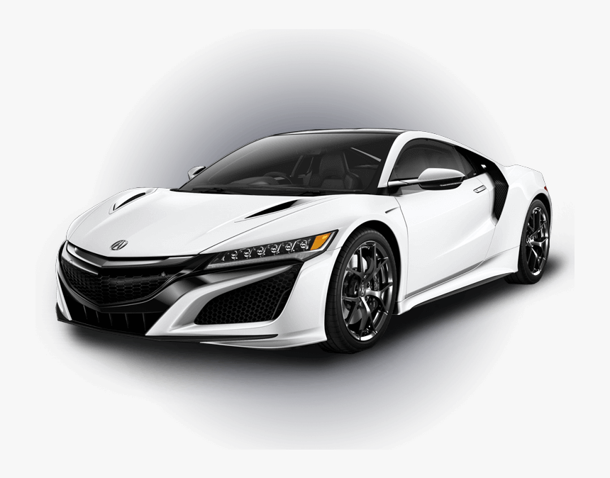 2018 Acura Nsx - White Acura Sports Car, HD Png Download, Free Download