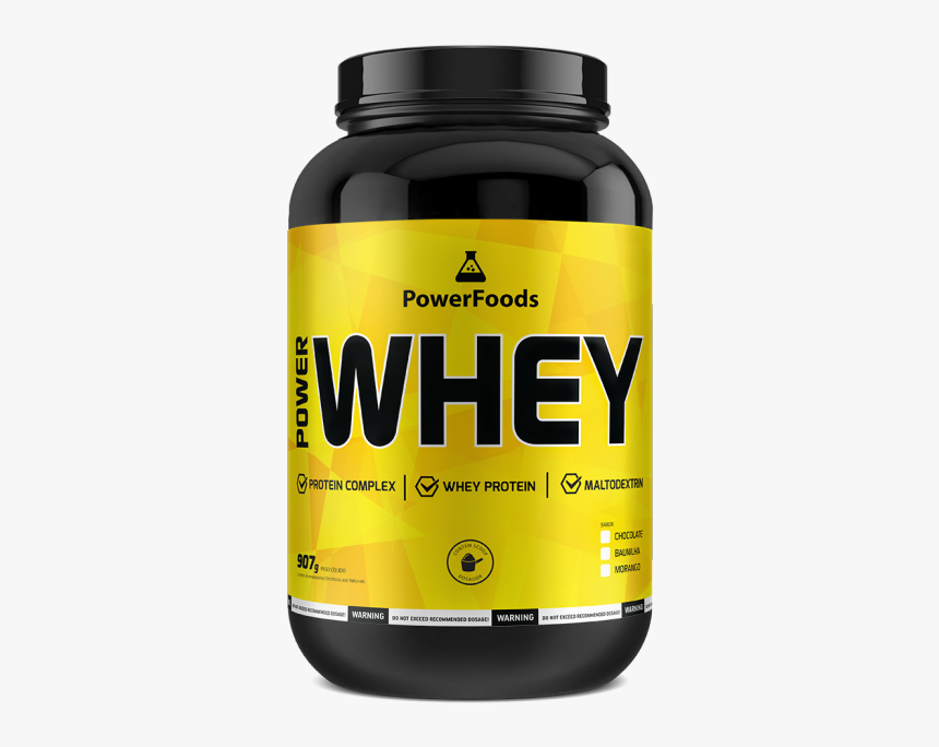 Power Whey - 907g - Pote - Powerfoods"
 Title="power - Power Foods Whey, HD Png Download, Free Download