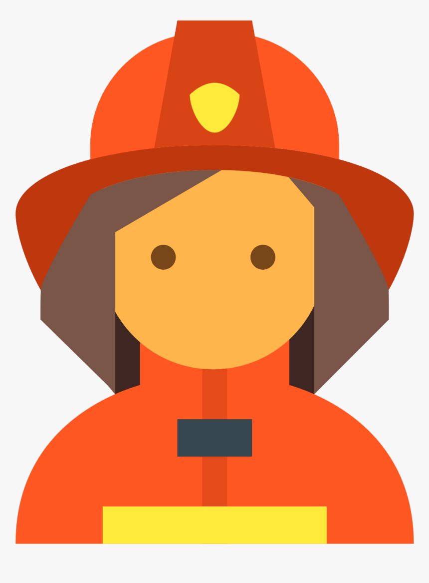 Transparent Fireman Clipart - Firefighter Icon Png, Png Download, Free Download