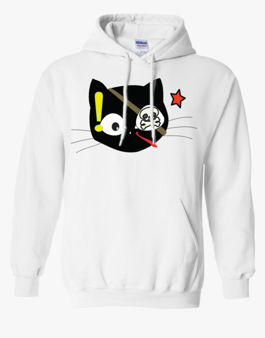 Funny, Cute Cat Skull, Pirate Pullover Hoodie Sport, HD Png Download, Free Download