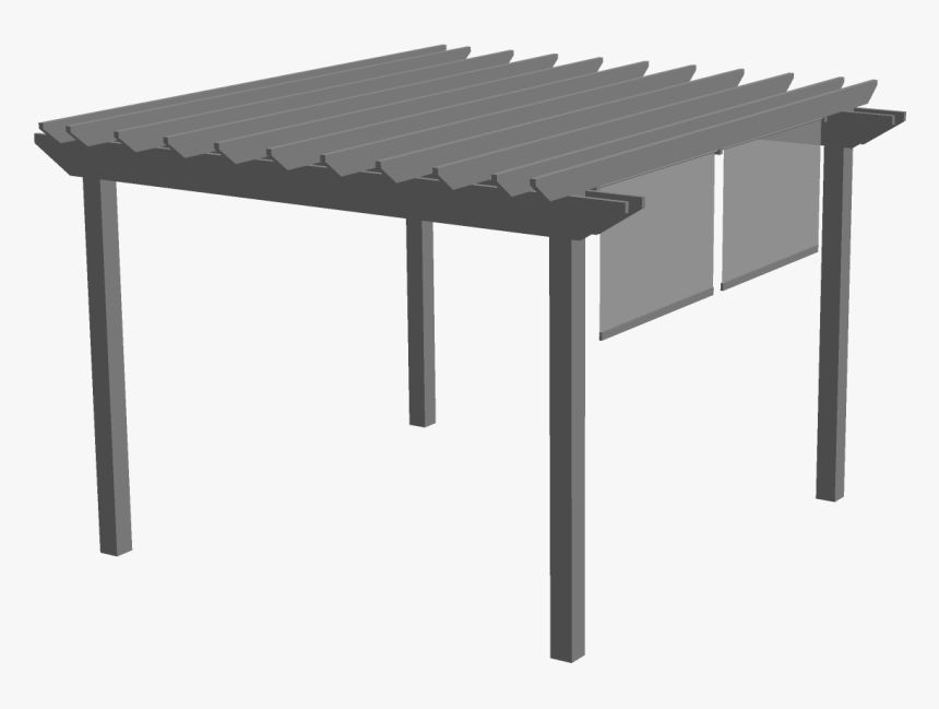 Transparent Pergola Png - Outdoor Tables, Png Download, Free Download