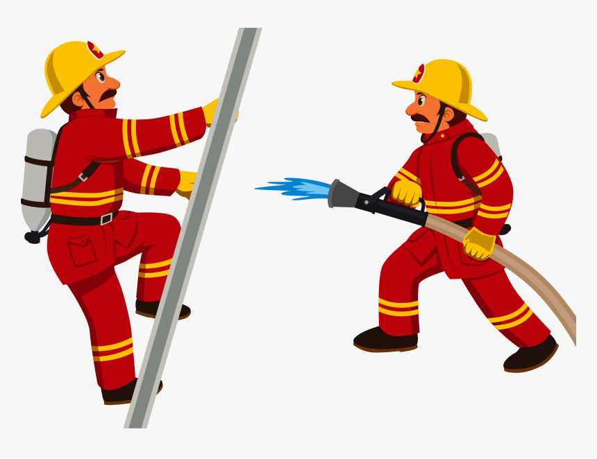 Fire Brigade Man Clipart, HD Png Download, Free Download