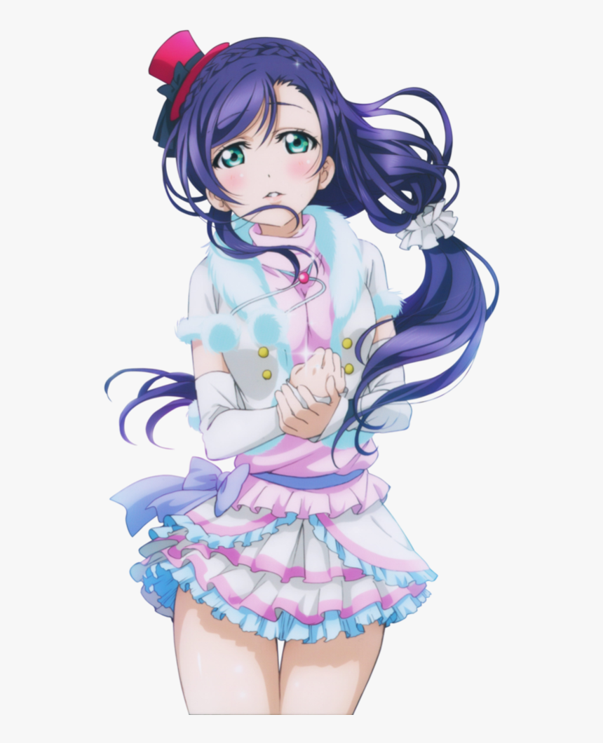 Nozomi Tojo Render By Poppyoreos-d8aurdc - Love Live Nozomi Snow Halation, HD Png Download, Free Download