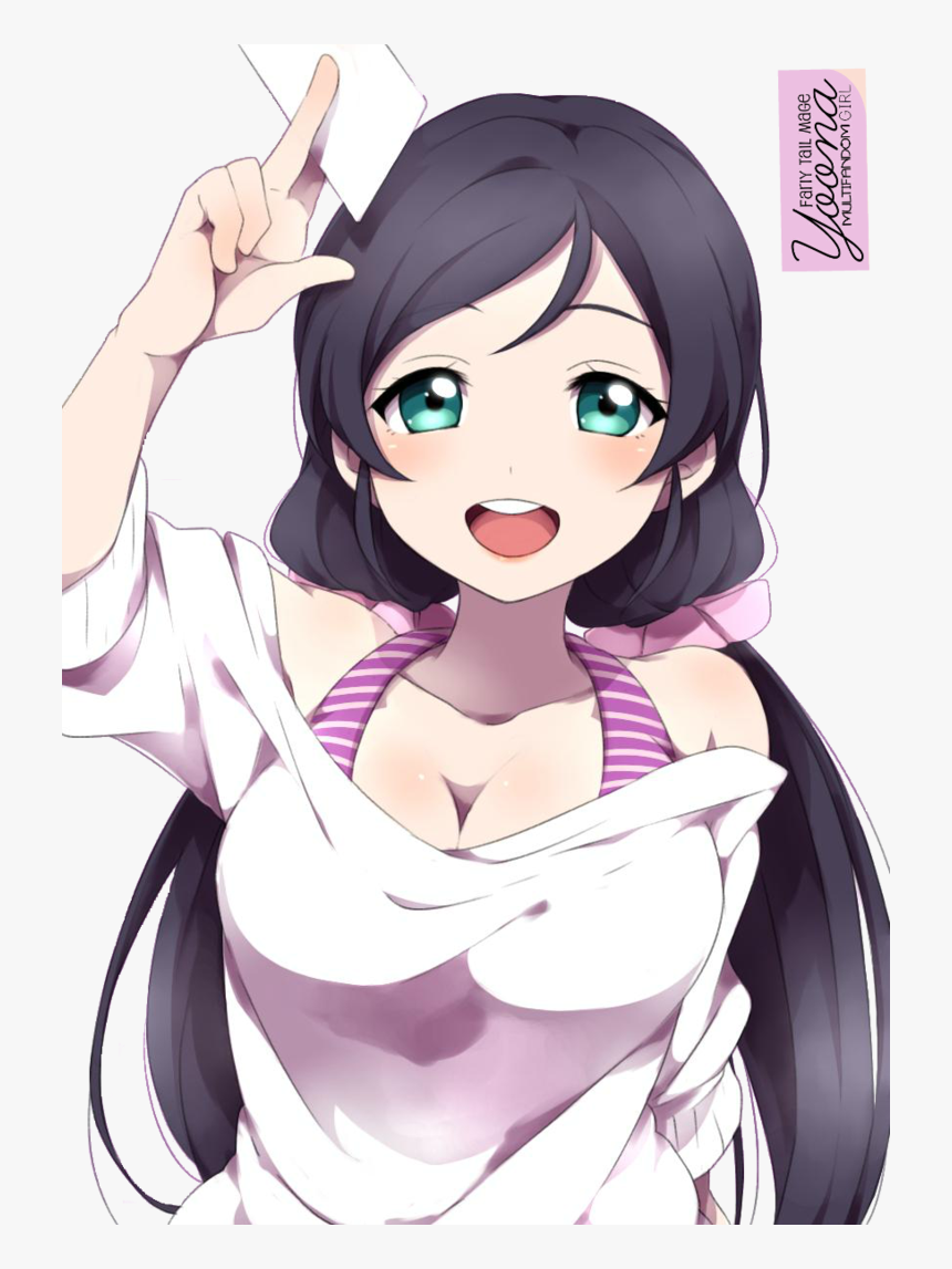 Love Live Nozomi Toujou Render By Yoonafandom-d8jvwai - Nozomi Tojo Official Art Hd, HD Png Download, Free Download
