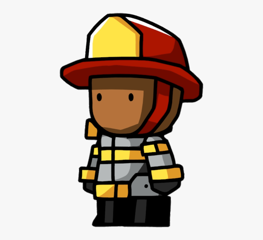 Scribblenauts Fireman - Firemen Png, Transparent Png, Free Download
