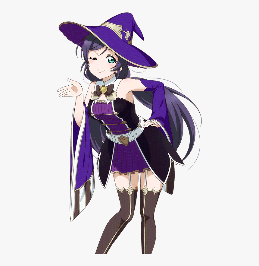 #nozomi #nozomitojo #witch #rpg #llsif #lovelive #freetoedit - Love Live Nozomi Witch, HD Png Download, Free Download