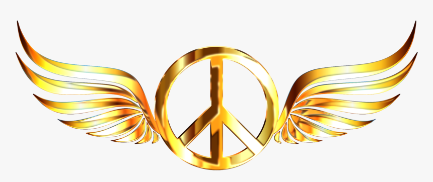 Symbol,yellow,computer Wallpaper - Transparent Transparent Background Peace Symbol, HD Png Download, Free Download
