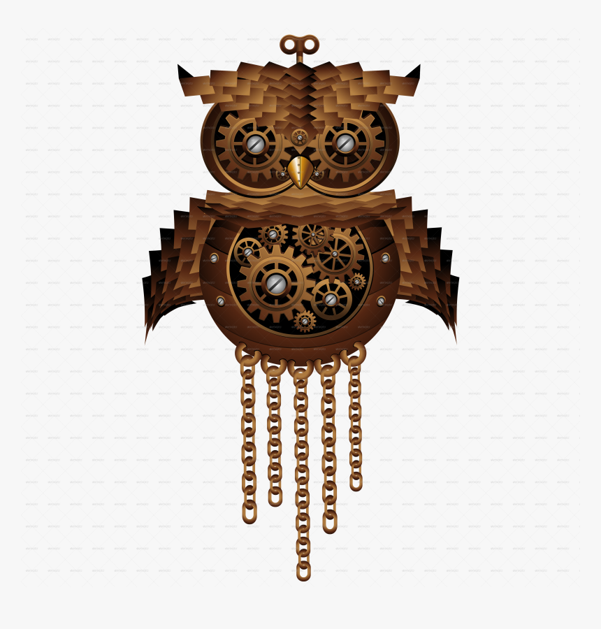 Transparent Steampunk Png - Steampunk Owl Png, Png Download, Free Download