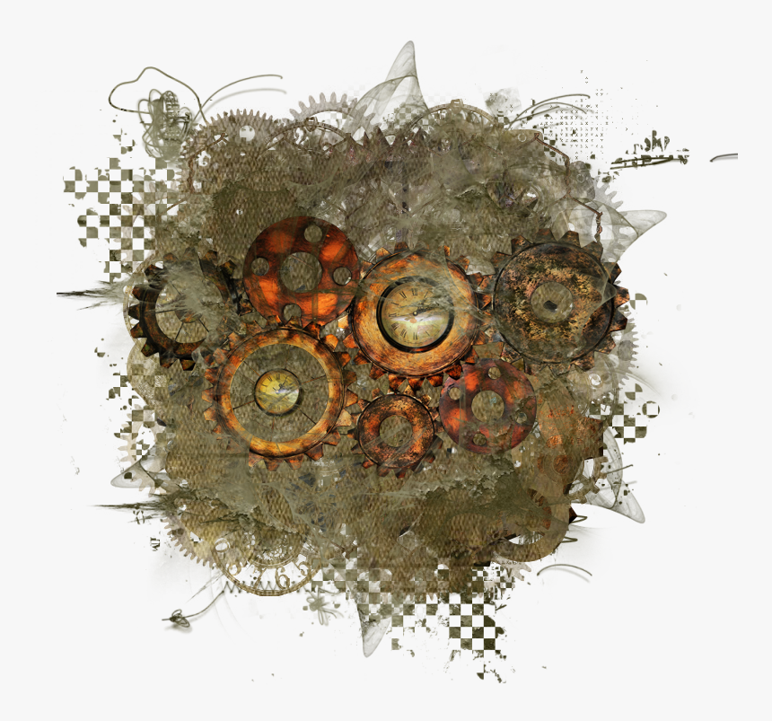 Steampunk Element Background 800 X 800 Png Transparent - Circle, Png Download, Free Download