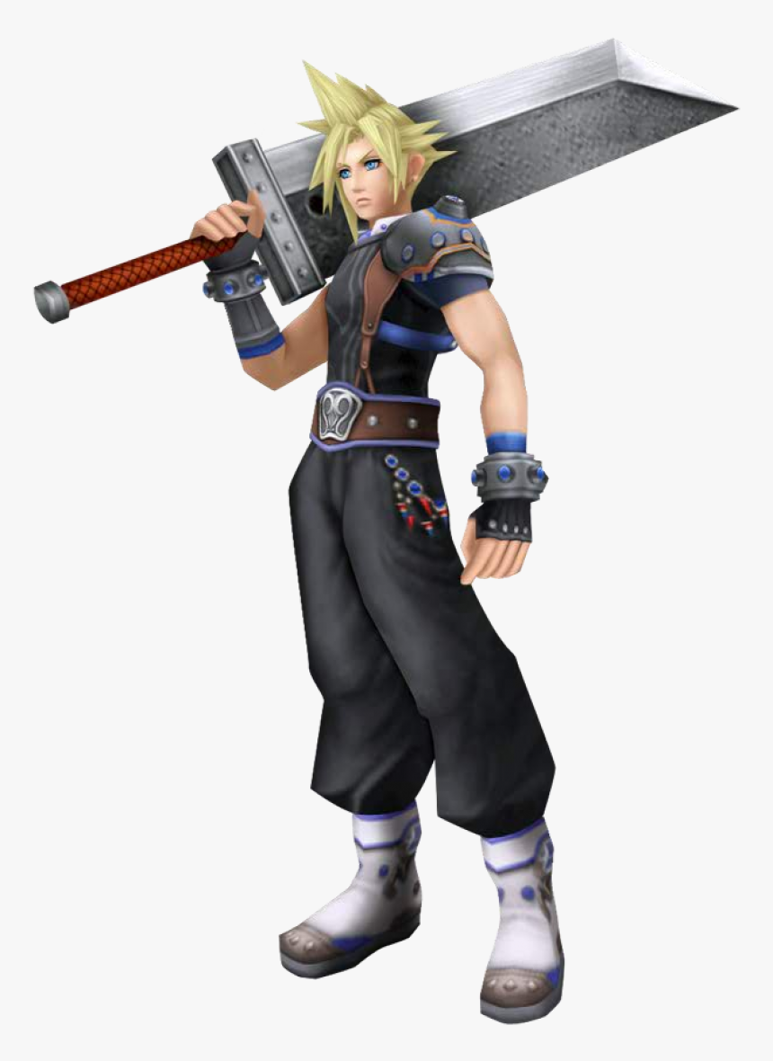 Final Fantasy Sword - Cloud Strife Dissidia 012, HD Png Download, Free Download