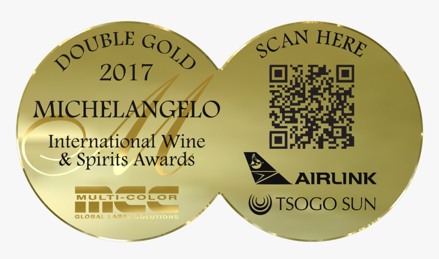 Double Gold Michelangelo Wine Award, HD Png Download, Free Download