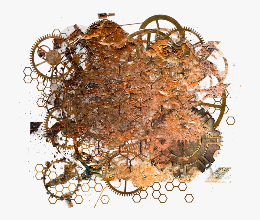 Steampunk Element Background 800 X 800 Png Transparent - Circle, Png Download, Free Download