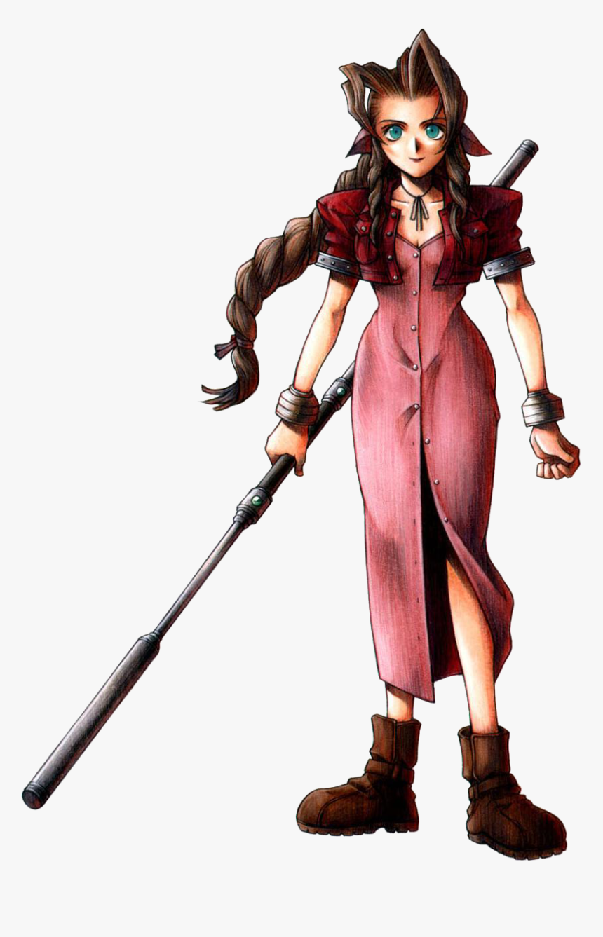 Transparent Final Fantasy Png - Final Fantasy 7 Aerith, Png Download, Free Download