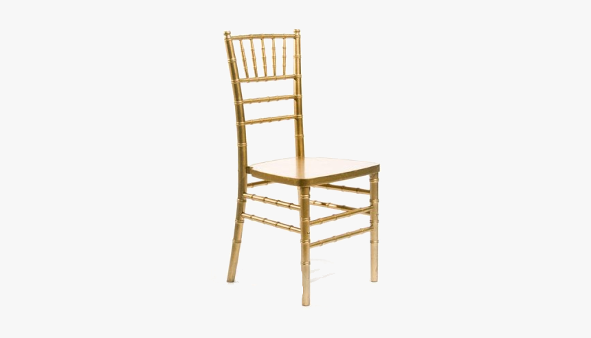 Chiavari Chair - Gold-color Wood - Rental Chairs, HD Png Download, Free Download