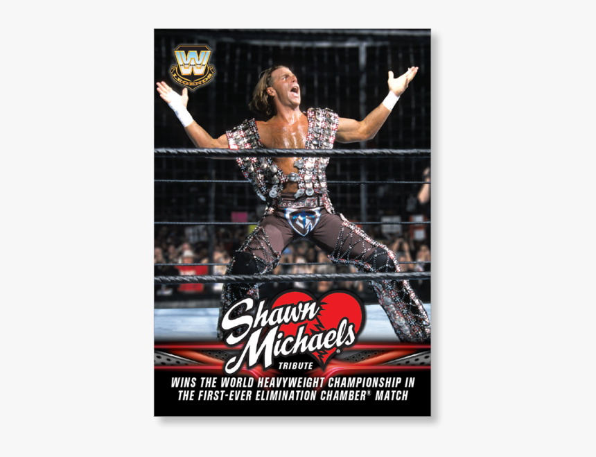 2018 Topps Wwe Heritage Wins The World Heavyweight - Shawn Michaels Elimination Chamber 2002, HD Png Download, Free Download