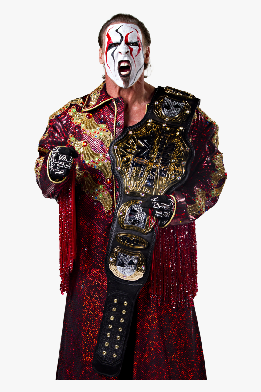 Tna World Heavyweight Champion Sting - Sting Tna World Champion, HD Png Download, Free Download